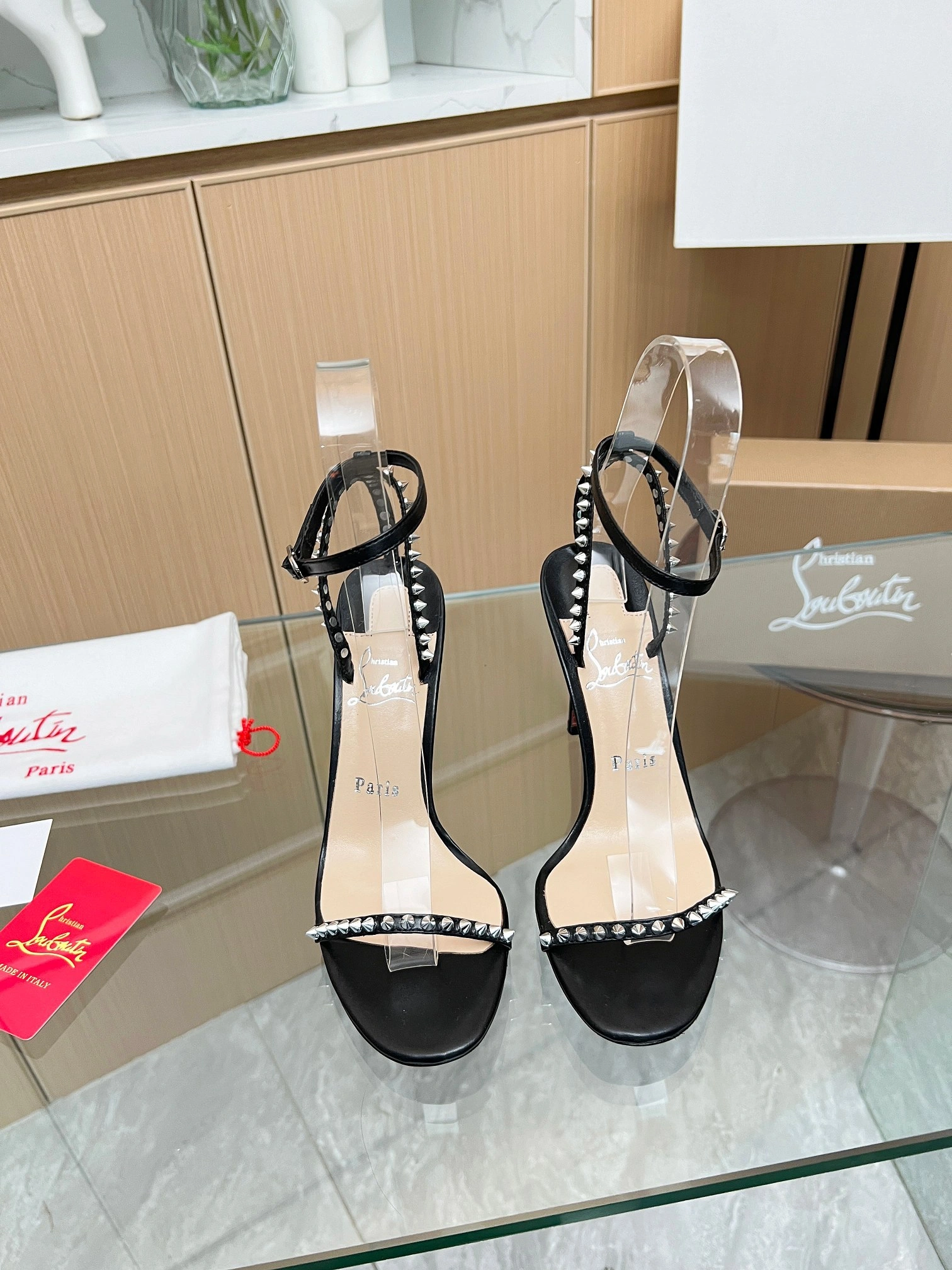 &COCO-- 8ou2ou 1200129BK65 Heel height：10.5CM sheepskin item:D-X000F1244